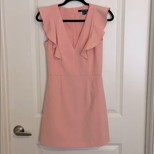 Light pink mini dress